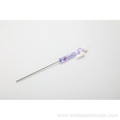 Purpose of the single-use blow needle